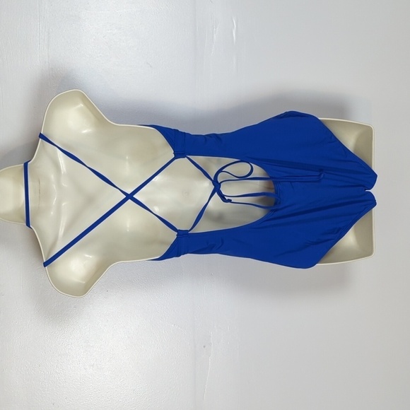 Athleta Strappy Back One Piece Swim Suit - Picture 4 of 12